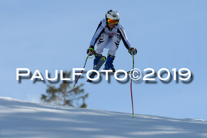 DSV Schülercup U16 Super-G, 26.02.2019