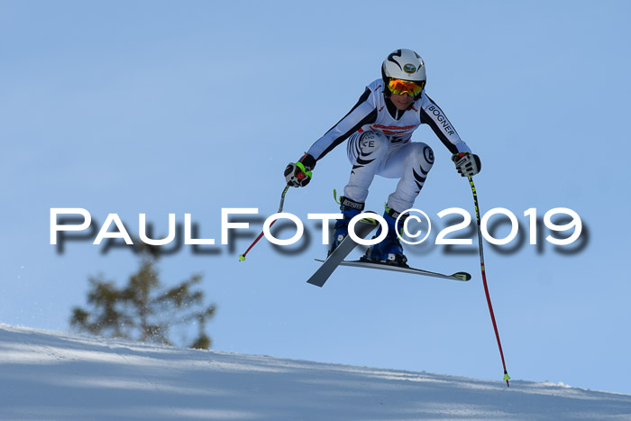 DSV Schülercup U16 Super-G, 26.02.2019