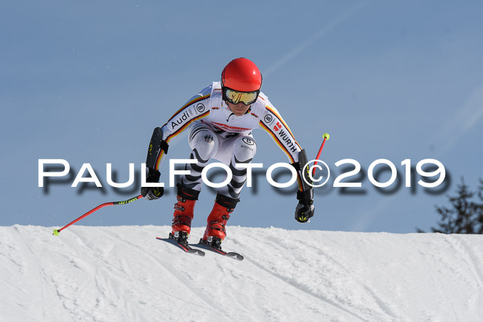 DSV Schülercup U16 Super-G, 26.02.2019