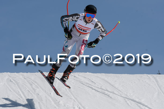 DSV Schülercup U16 Super-G, 26.02.2019