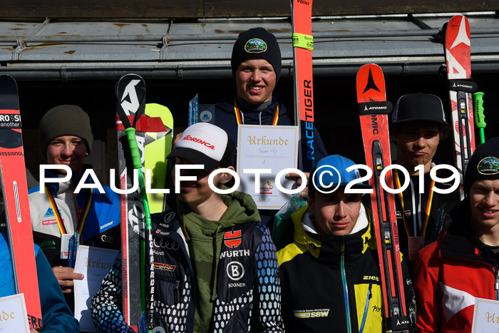 DSV Schülercup U16 Super-G, 26.02.2019