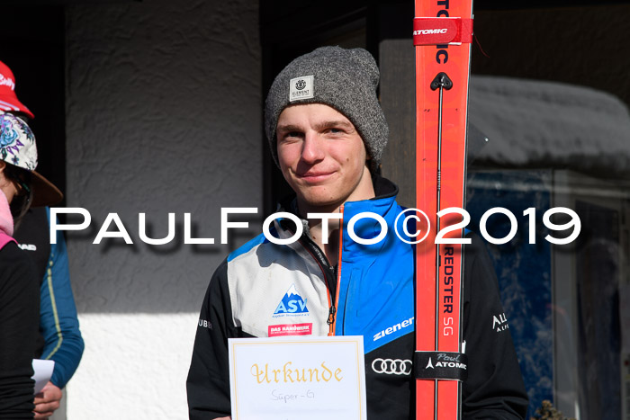 DSV Schülercup U16 Super-G, 26.02.2019