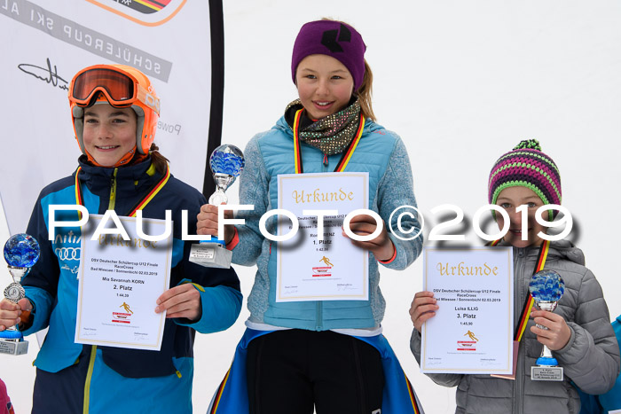 DSV Deutscher Schülercup U12 Finale 2019, Race Cross 02.03.2019