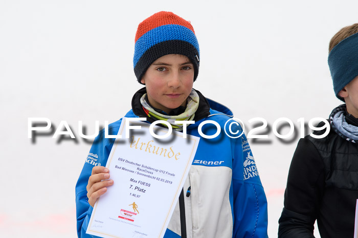 DSV Deutscher Schülercup U12 Finale 2019, Race Cross 02.03.2019