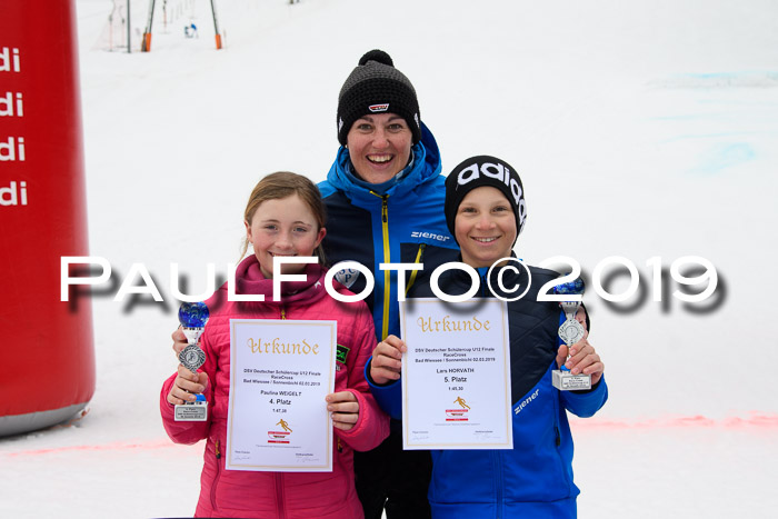 DSV Deutscher Schülercup U12 Finale 2019, Race Cross 02.03.2019