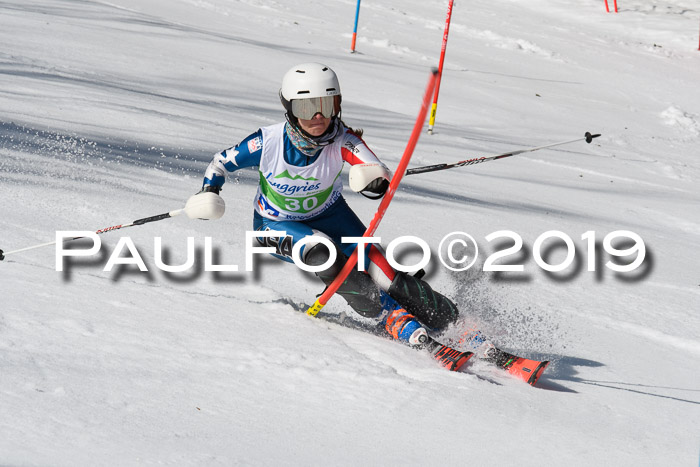 FIS Slalom Damen + NJR Herren, Lenggries 03.03.2019