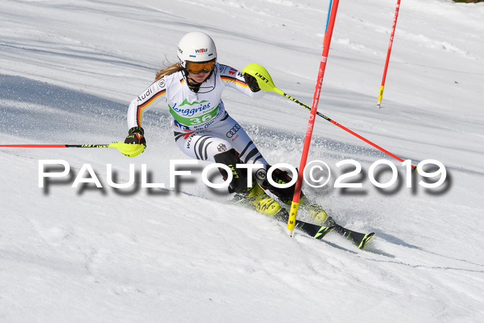 FIS Slalom Damen + NJR Herren, Lenggries 03.03.2019