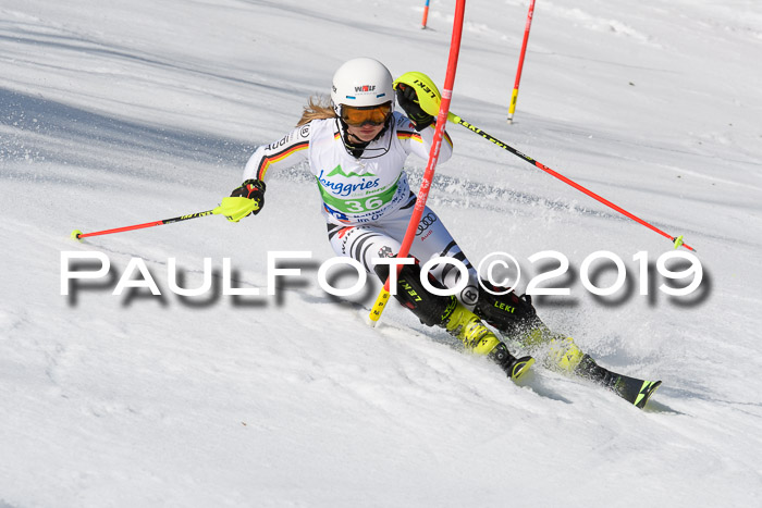 FIS Slalom Damen + NJR Herren, Lenggries 03.03.2019