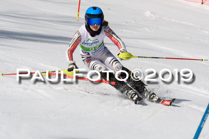 FIS Slalom Damen + NJR Herren, Lenggries 03.03.2019