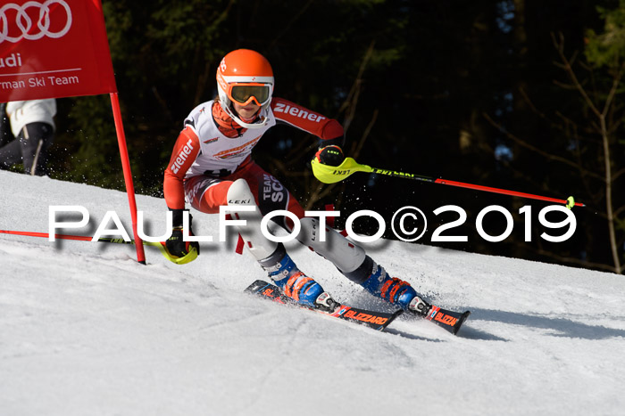 DSV Deutscher Schülercup U12 Finale 2019, Slalom Cross 03.03.2019