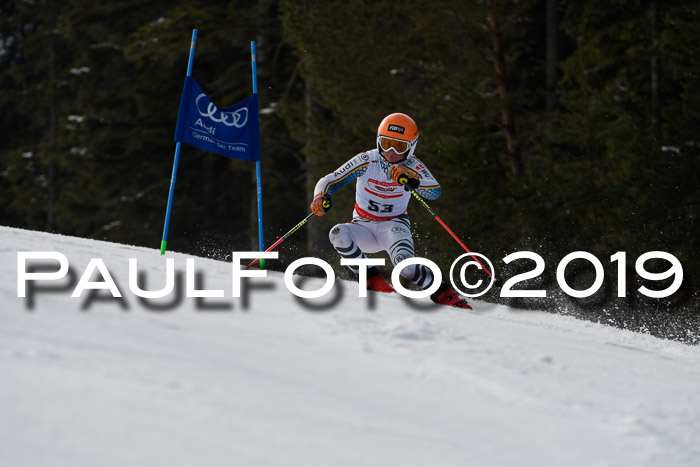 Dt. Schülercup Finale U16 Riesenslalom 08.03.2019