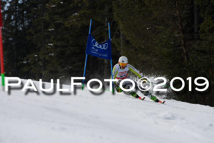 Dt. Schülercup Finale U16 Riesenslalom 08.03.2019