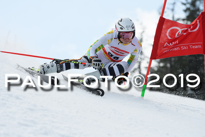 Dt. Schülercup Finale U16 Riesenslalom 08.03.2019