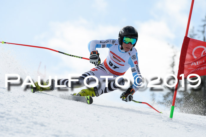 Dt. Schülercup Finale U16 Riesenslalom 08.03.2019