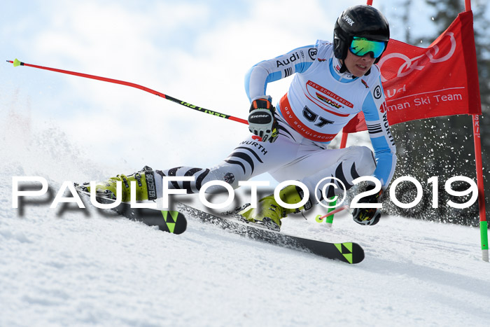 Dt. Schülercup Finale U16 Riesenslalom 08.03.2019