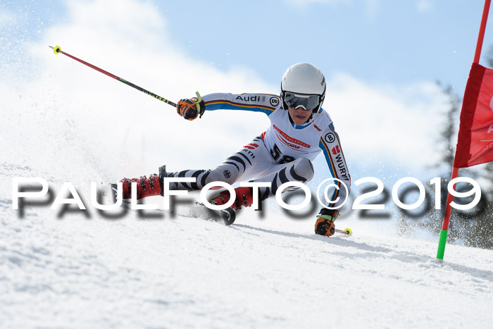 Dt. Schülercup Finale U16 Riesenslalom 08.03.2019