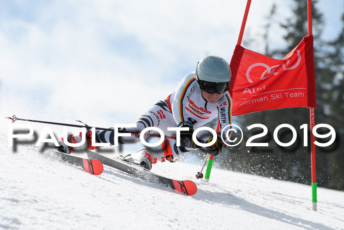 Dt. Schülercup Finale U16 Riesenslalom 08.03.2019