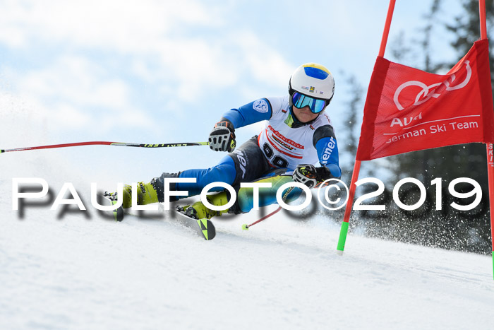 Dt. Schülercup Finale U16 Riesenslalom 08.03.2019