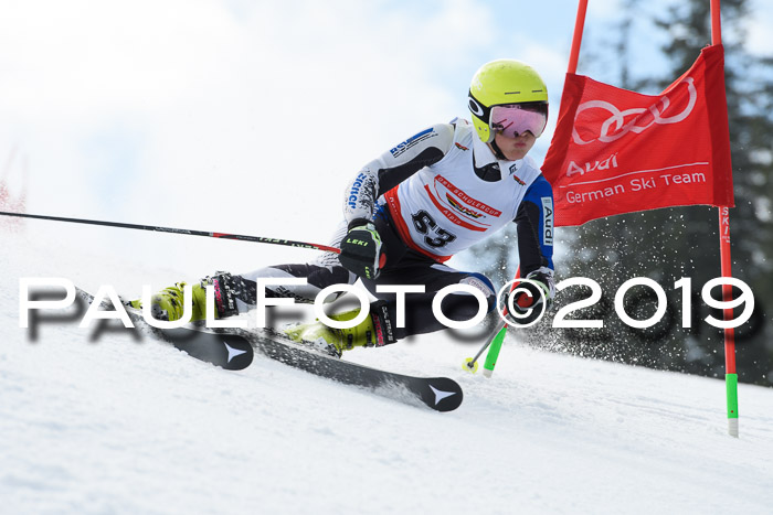 Dt. Schülercup Finale U16 Riesenslalom 08.03.2019