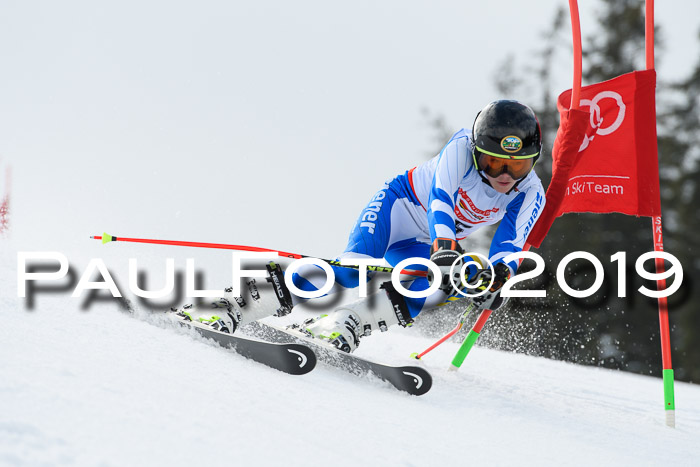 Dt. Schülercup Finale U16 Riesenslalom 08.03.2019