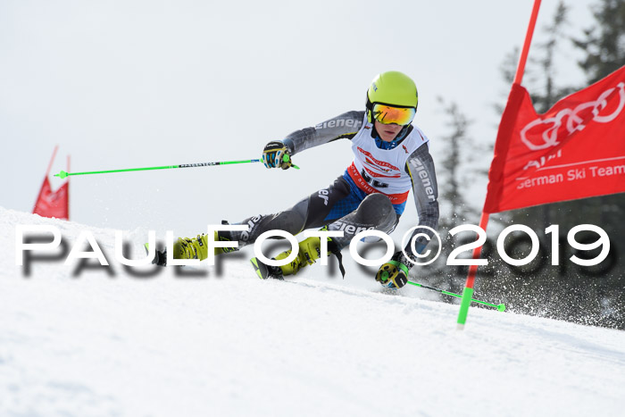 Dt. Schülercup Finale U16 Riesenslalom 08.03.2019