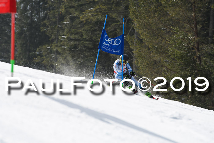 Dt. Schülercup Finale U16 Riesenslalom 08.03.2019