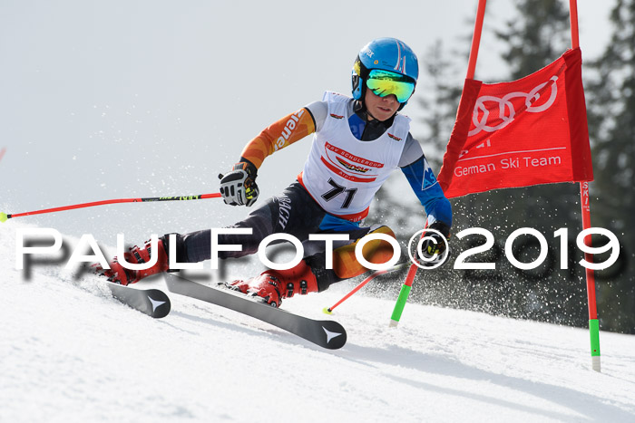 Dt. Schülercup Finale U16 Riesenslalom 08.03.2019