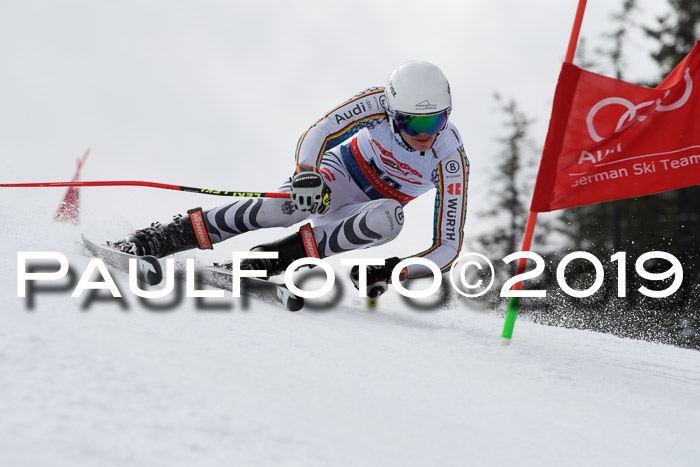 Dt. Schülercup Finale U16 Riesenslalom 08.03.2019