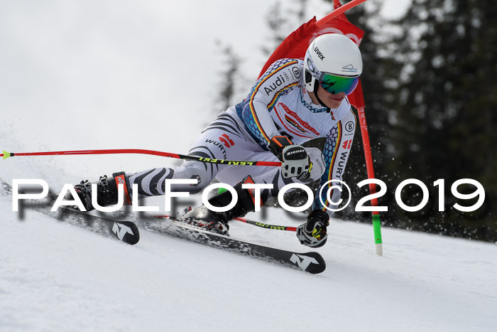 Dt. Schülercup Finale U16 Riesenslalom 08.03.2019