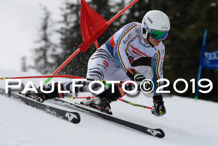 Dt. Schülercup Finale U16 Riesenslalom 08.03.2019