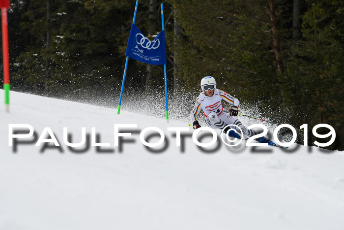 Dt. Schülercup Finale U16 Riesenslalom 08.03.2019