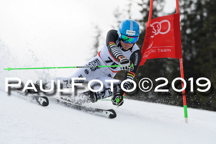 Dt. Schülercup Finale U16 Riesenslalom 08.03.2019