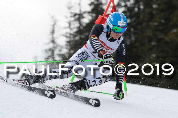 Dt. Schülercup Finale U16 Riesenslalom 08.03.2019