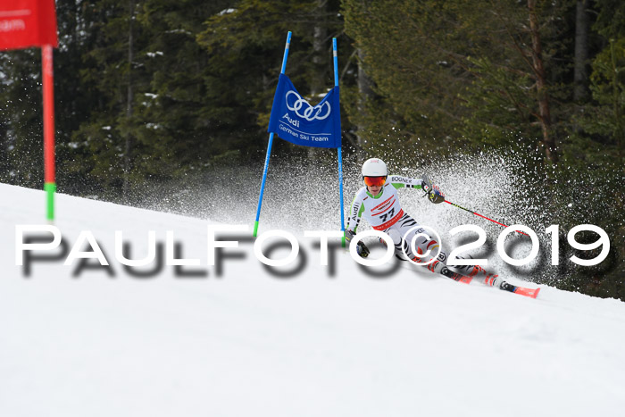 Dt. Schülercup Finale U16 Riesenslalom 08.03.2019