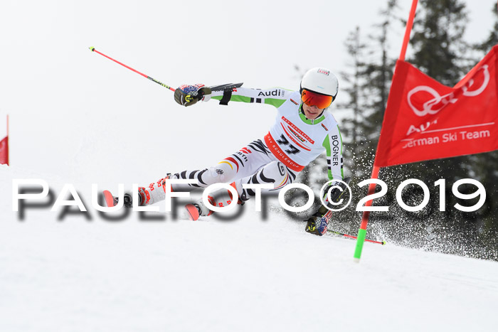 Dt. Schülercup Finale U16 Riesenslalom 08.03.2019