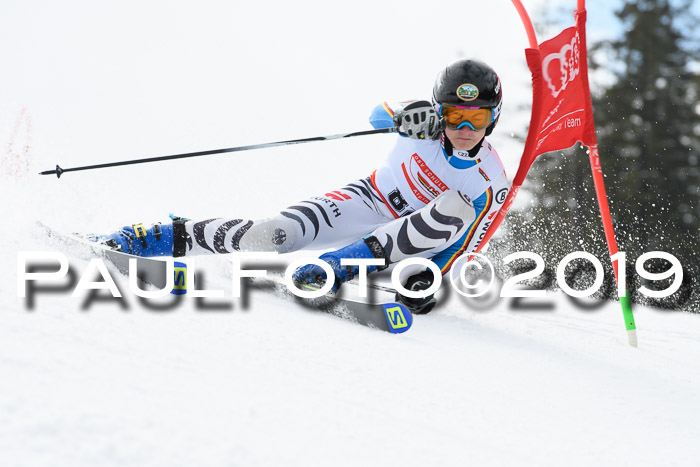 Dt. Schülercup Finale U16 Riesenslalom 08.03.2019