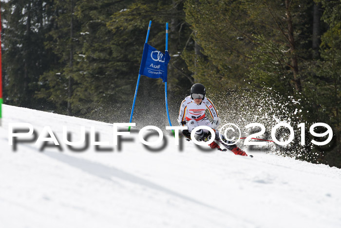 Dt. Schülercup Finale U16 Riesenslalom 08.03.2019