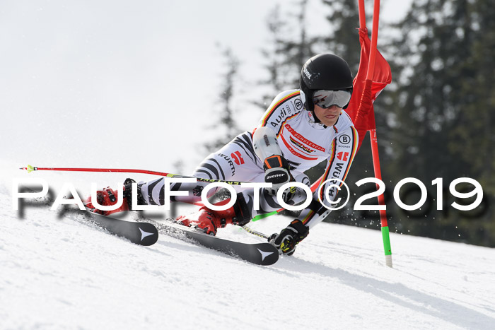 Dt. Schülercup Finale U16 Riesenslalom 08.03.2019