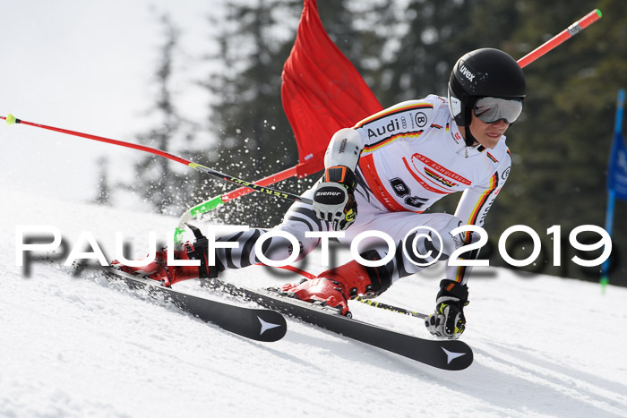 Dt. Schülercup Finale U16 Riesenslalom 08.03.2019