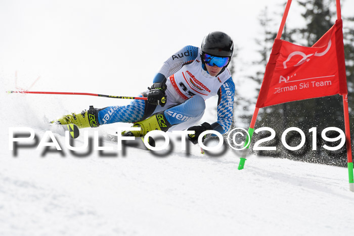 Dt. Schülercup Finale U16 Riesenslalom 08.03.2019