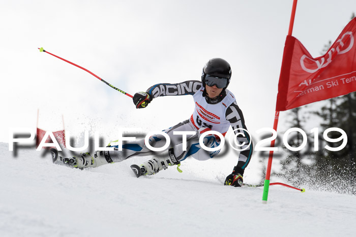 Dt. Schülercup Finale U16 Riesenslalom 08.03.2019