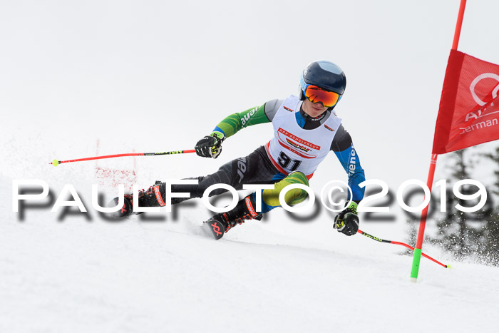 Dt. Schülercup Finale U16 Riesenslalom 08.03.2019