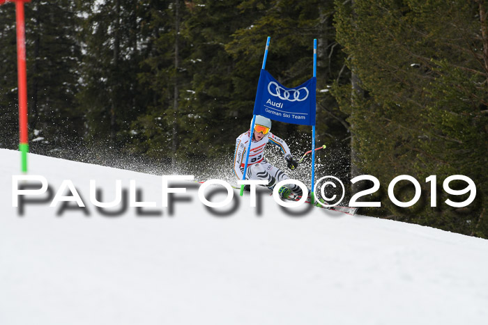 Dt. Schülercup Finale U16 Riesenslalom 08.03.2019