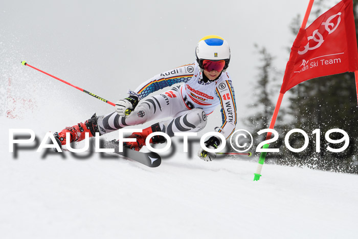 Dt. Schülercup Finale U16 Riesenslalom 08.03.2019