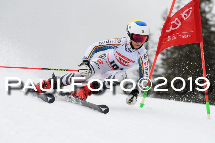 Dt. Schülercup Finale U16 Riesenslalom 08.03.2019