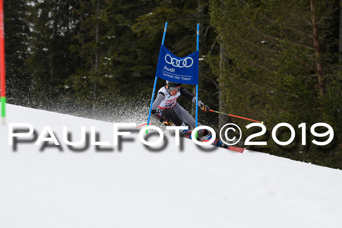 Dt. Schülercup Finale U16 Riesenslalom 08.03.2019