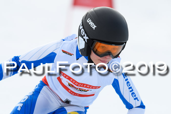 Dt. Schülercup Finale U16 Riesenslalom 08.03.2019