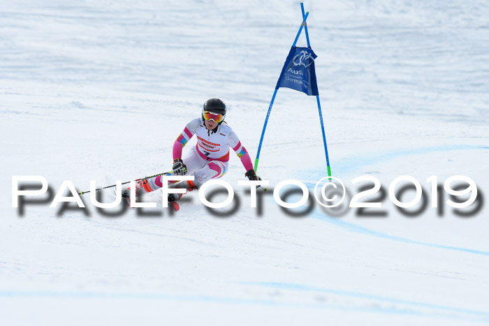 Dt. Schülercup Finale U16 Riesenslalom 08.03.2019