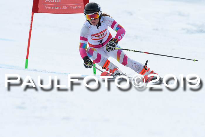 Dt. Schülercup Finale U16 Riesenslalom 08.03.2019