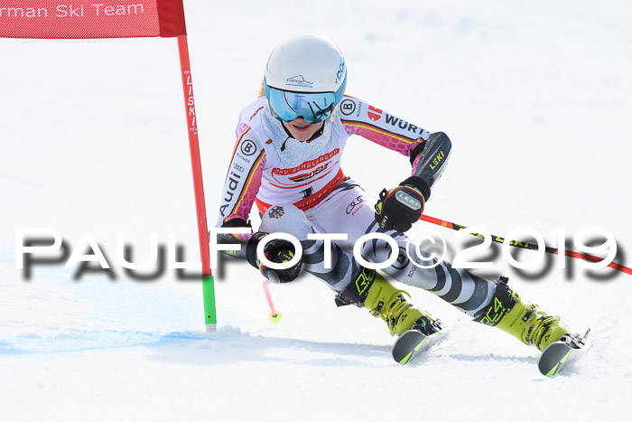 Dt. Schülercup Finale U16 Riesenslalom 08.03.2019